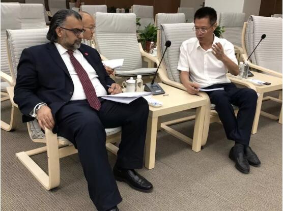 【快訊】 英國倫敦國王學(xué)院助理副校長(zhǎng)Mr Tayyeb Shah（塔伊布-夏爾先生）來訪國際醫(yī)學(xué)