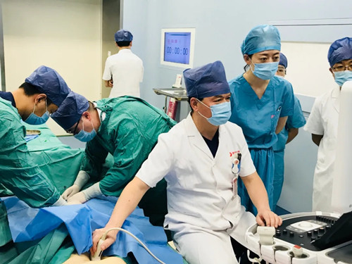 多學科合作 我院完成首例超聲引導下腔靜脈濾器置入術(shù)